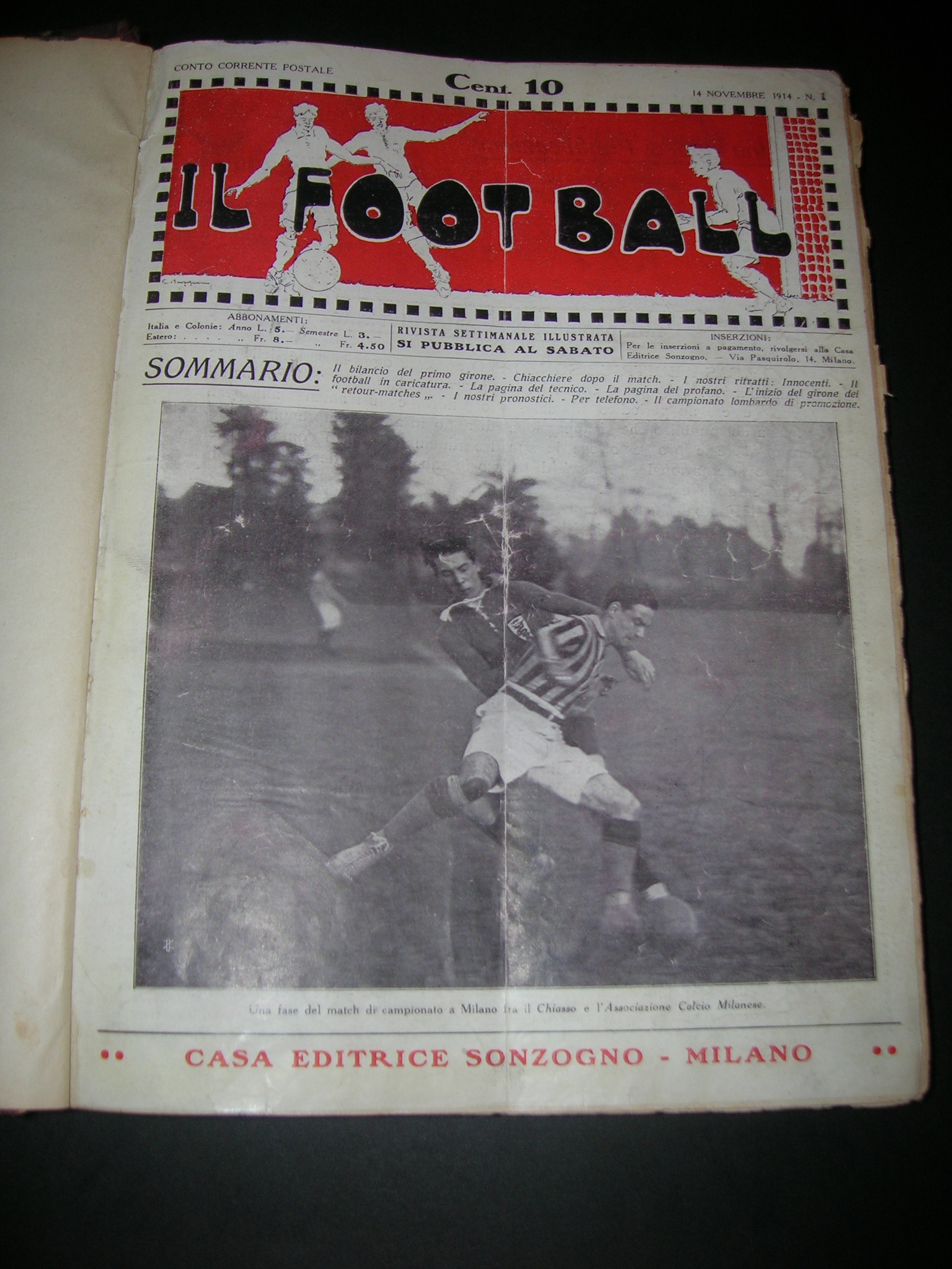 Il  Football  1914-15  A-2